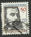 Stamps Czechoslovakia -   Mússorgski