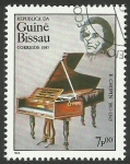 Sellos de Africa - Guinea Bissau -  Chopin