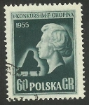 Stamps Poland -  Chopin
