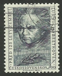 Sellos de Europa - Checoslovaquia -  Beethoven