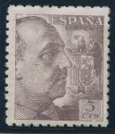 Stamps Spain -  ESPAÑA 919 GENERAL FRANCO Y ESCUDO DE ESPAÑA