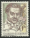 Stamps Czechoslovakia -  Mikulas Schneider