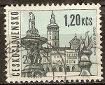 Sellos de Europa - Checoslovaquia -  Ceske Budejovice.