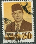 Sellos de Asia - Indonesia -  Presidente Suharto - 250