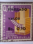 Sellos de America - Venezuela -  Censo Nacional de Venezuela 1960