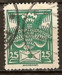 Stamps Czechoslovakia -  Paloma estilizada con un sobre en el pico.