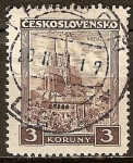 Stamps Czechoslovakia -  Catedral de Brno.