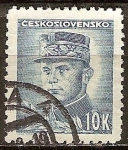 Stamps Czechoslovakia -  Gen. MR Stefanik.