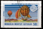 Sellos de Asia - Mongolia -  75 aniversario U.P.U.