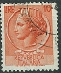 Sellos de Europa - Italia -  Moneda de Siracusa - 10