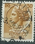 Sellos de Europa - Italia -  Moneda de Siracusa - 30
