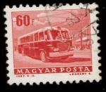 Stamps Hungary -  AUTOBUS