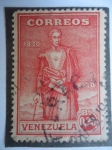 Sellos de America - Venezuela -  Bolívar-1830-1930