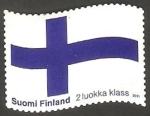 Stamps Finland -  2043 - Bandera nacional