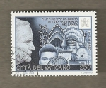 Stamps Europe - Vatican City -  Visita del Papa Juan Pablo II a Asia y Oceania