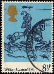 Stamps United Kingdom -  WILLIAM CAXTON 1476