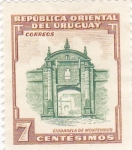 Stamps Uruguay -  Ciudadela de Montevideo