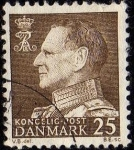 Stamps : Europe : Denmark :  FEDERICO IX