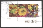 Stamps Spain -  Frutas y girasol, de Menéndez