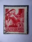 Stamps Hungary -  Santa Margarita