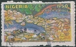 Stamps Africa - Nigeria -  Rock Bridge