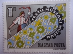 Stamps Hungary -  Feria textil