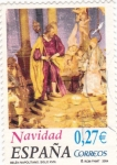 Sellos de Europa - Espa�a -  NAVIDAD- BELÉN NAPOLITANO S. XVIII  (9)