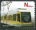 Stamps Portugal -  Tren eléctrico