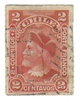 Stamps Chile -  Colón: 