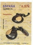 Stamps Spain -  Castañuelas