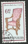 Stamps Czech Republic -  Silla