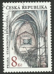Stamps : Europe : Czech_Republic :  Sinagoga en Praga