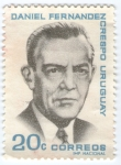 Stamps : America : Uruguay :  Daniel Fernandez Crespo