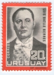 Stamps Uruguay -  Luis Battle