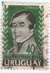 Stamps : America : Uruguay :  Gral Fructuoso Rivera