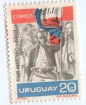 Sellos de America - Uruguay -  Juan Antonio Lavella