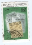 Stamps : Africa : Mauritius :  LA PRESSE FRANCOPHONE
