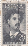 Stamps Spain -  FORTUNY -PINTOR  (9)