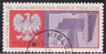 Stamps Poland -  Aguila, martillo y grano