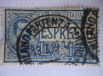 Sellos de Europa - Italia -  King Victor Emmanuel III - Type Leoni - Tipo Espresso