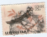 Sellos de America - Uruguay -  CHINGOLO