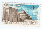 Stamps : Africa : Egypt :  AVION