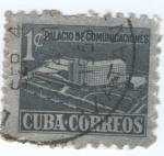 Stamps America - Cuba -  PALACIO DE COMUNICACIONES