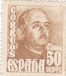 Stamps Spain -  GENERAL FRANCO  (9)