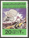 Stamps Africa - Libya -   726 - Historia de la aviación