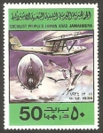 Sellos de Africa - Libia -  729 - Historia de la aviación