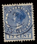 Stamps Netherlands -  REINA GUILLERMINA