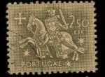 Stamps Portugal -  guerrero a caballo