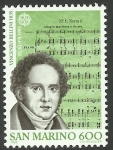 Stamps San Marino -  Vincenzo Bellini