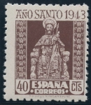Stamps Spain -  ESPAÑA 962 AÑO SANTO COMPOSTELANO 1943